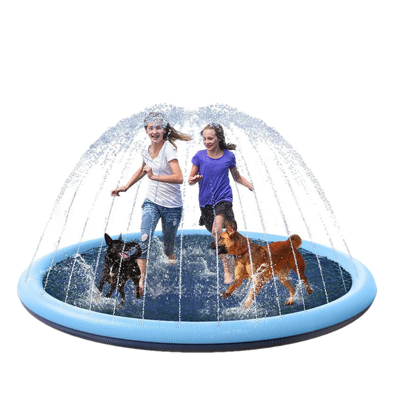 Kids Sprinkler Play Mat with S - Kids Outdoor Mat review and price