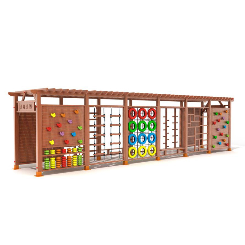 Outdoor Climbing Rock Frame Wo - Kids Outdoor Jungle Gym review and price
