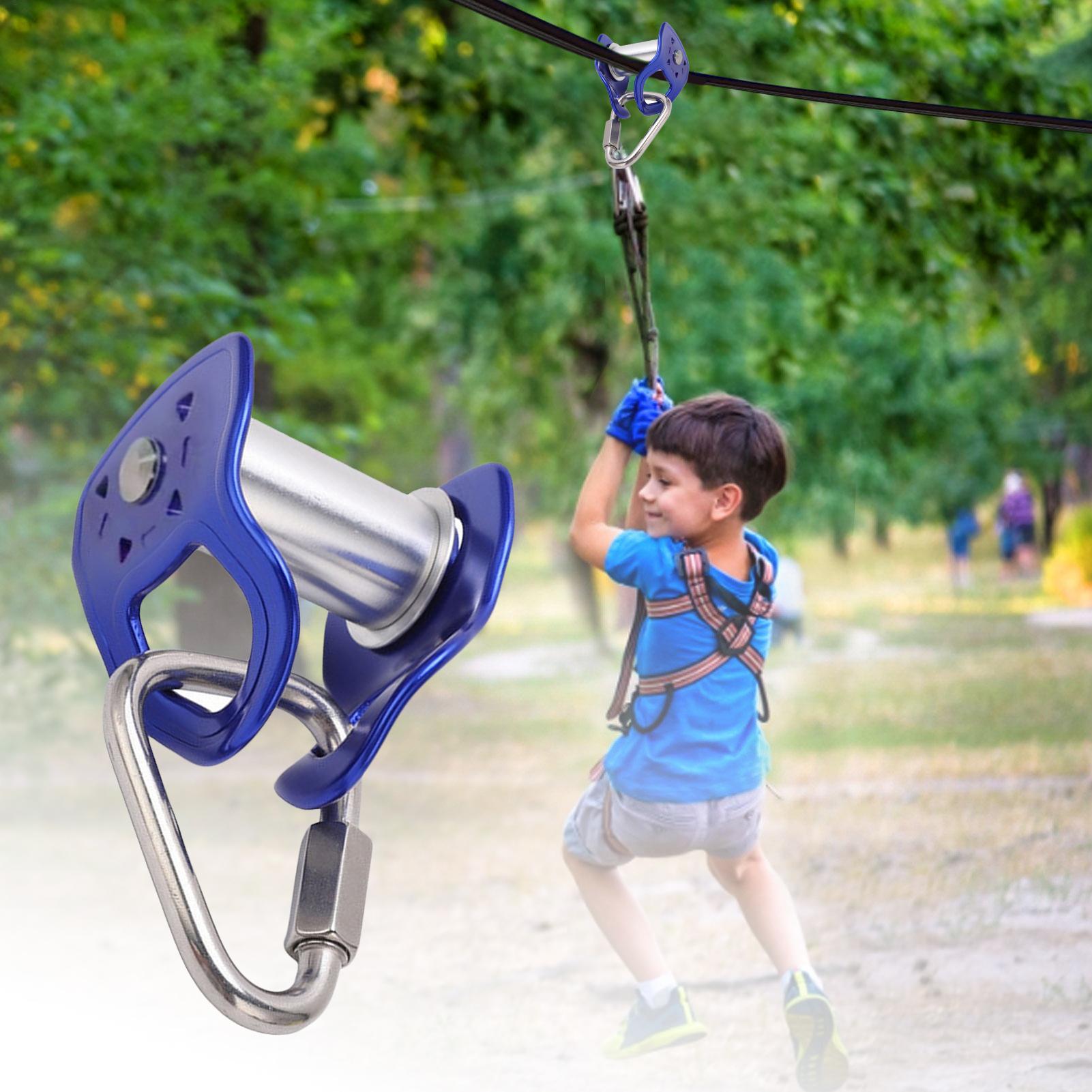 Outdoor Pulley Zip Line Quick  - Kids Outdoor Zipline review and price