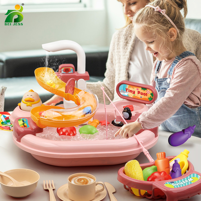 Children Electric Toy Sink Dis - Kids Outdoor Mud Kitchen review and price