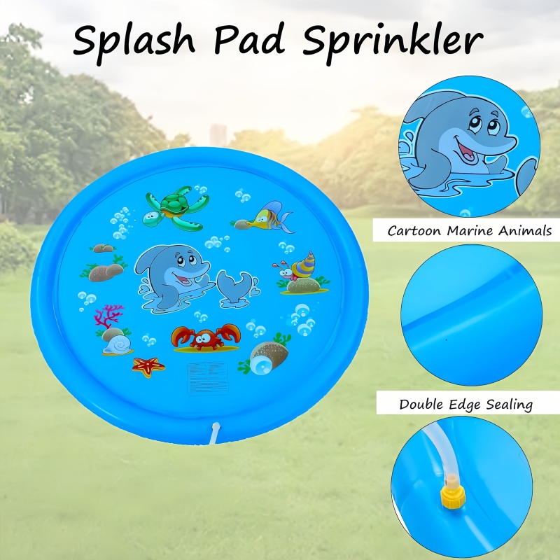 Children Play Spray Mat 100cm  - Kids Outdoor Mat review and price