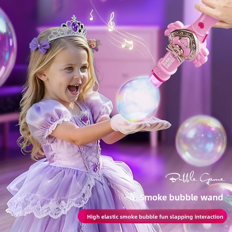 Elastic Bubble Fog Magic Wand  - Bubble Sword Wand review and price