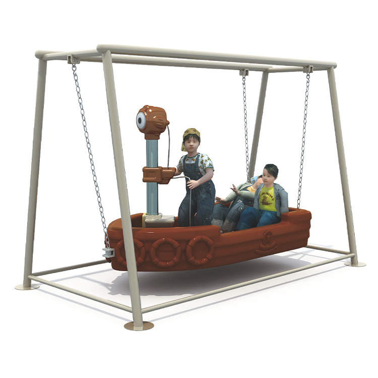 Pirate Ship Shape Swing Chair  - Kids Outdoor Set review and price